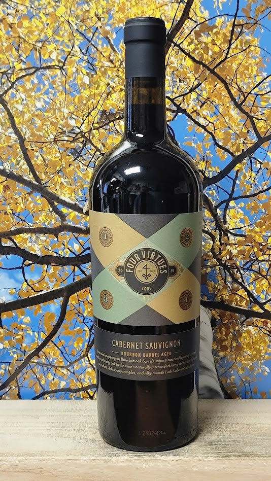 Four virtues bourbon barrel aged cabernet sauvignon