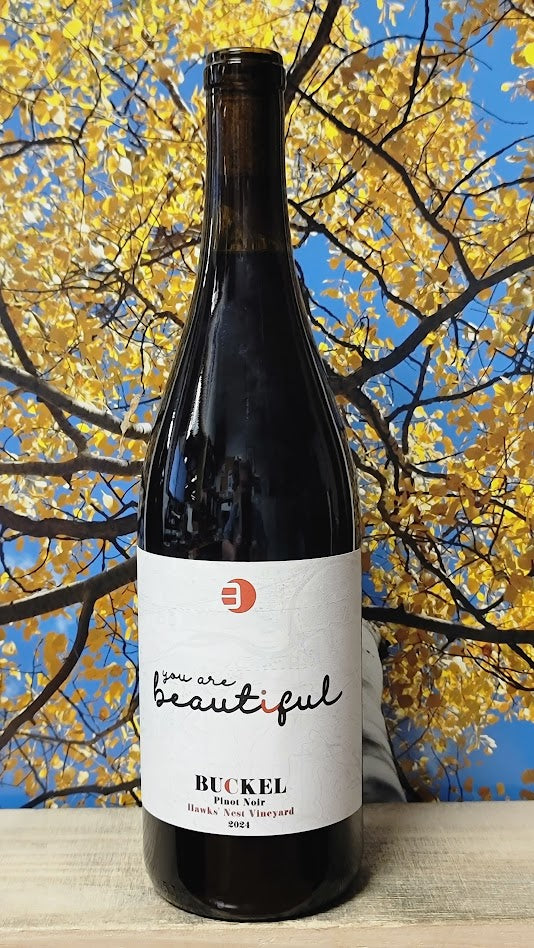Buckel pinot noir hawk's nest vineyard