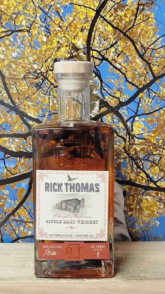 Rick thomas distillery single malt whiskey