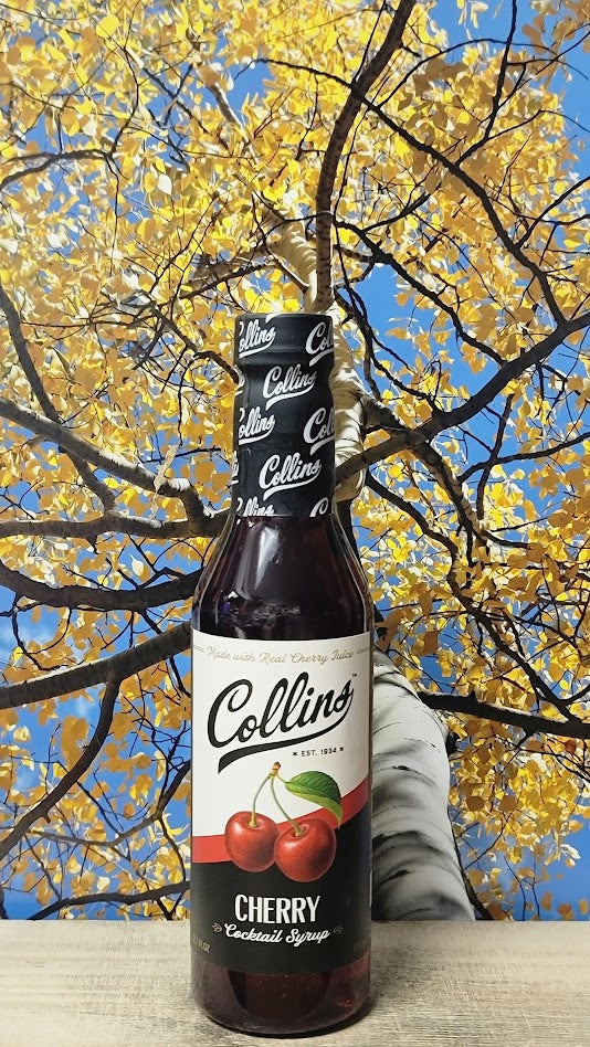 Collins cherru cocktail syrup