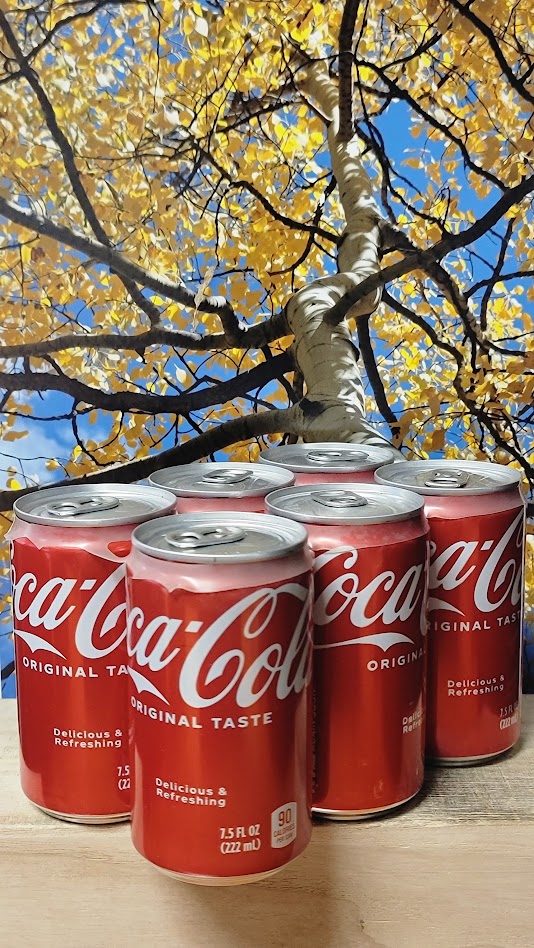 Coke cans 7.5oz