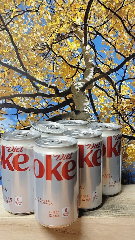 Diet coke cans 7.5oz