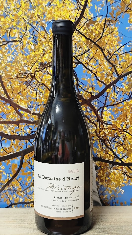 Le domaine d'henri 1cru fourchaume heritage chablis