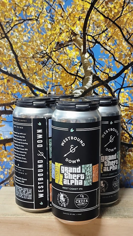 Westbound down grand theft alpha west coast ipa