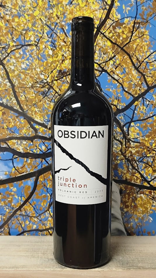Obsidian ridge triple junction volcanic red