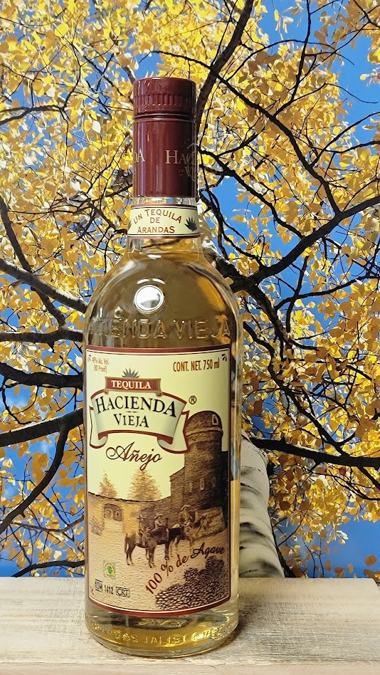 Hacienda vieja anejo tequila