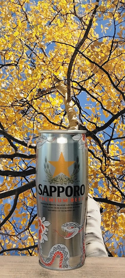 Sapporo draft can 22oz – Sovereignty Wines