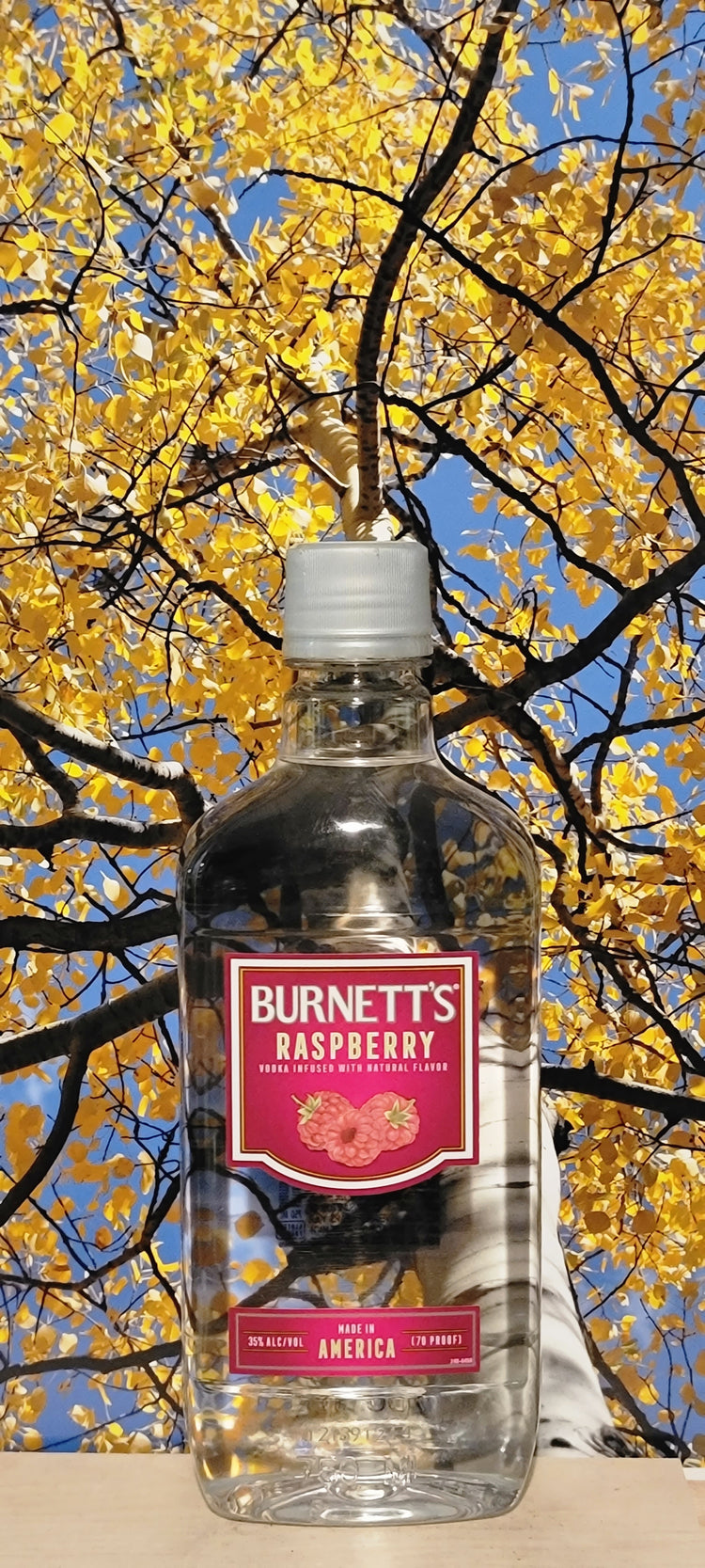 Burnetts raspberry vodka