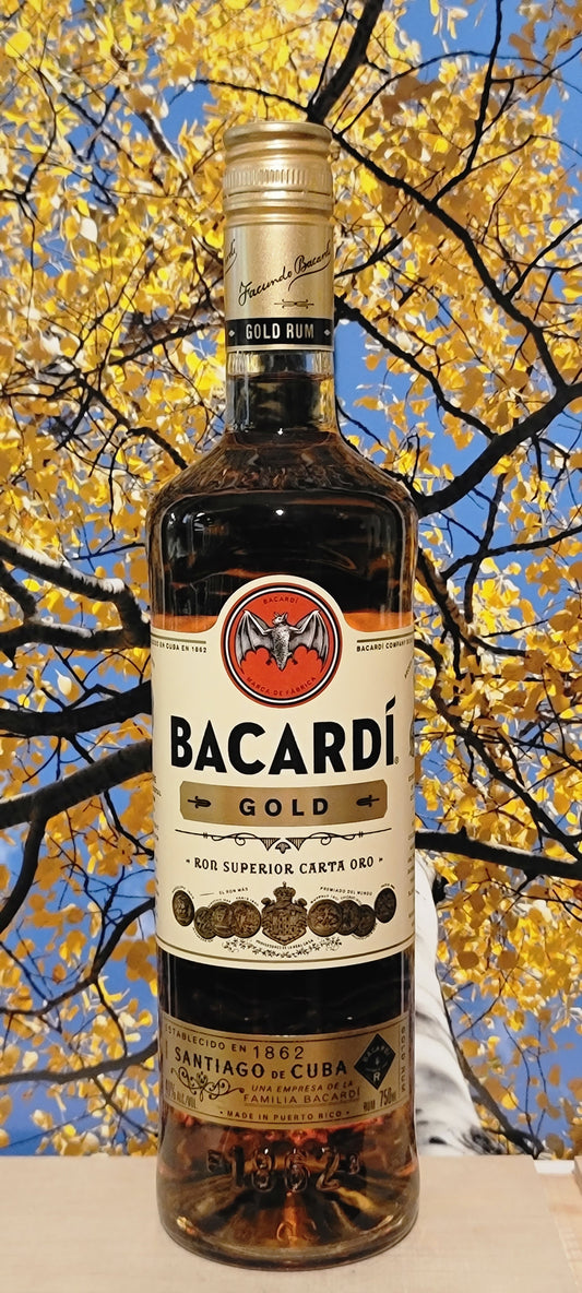 Bacardi gold rum