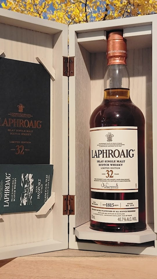LAPHROAIG 259 空き瓶 Laphroaig 32yr scotch – Sovereignty Wines