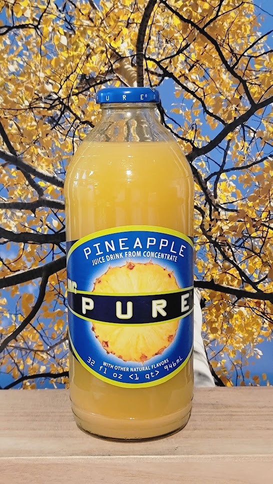 Mr pure pineapple juice Sovereignty Wines