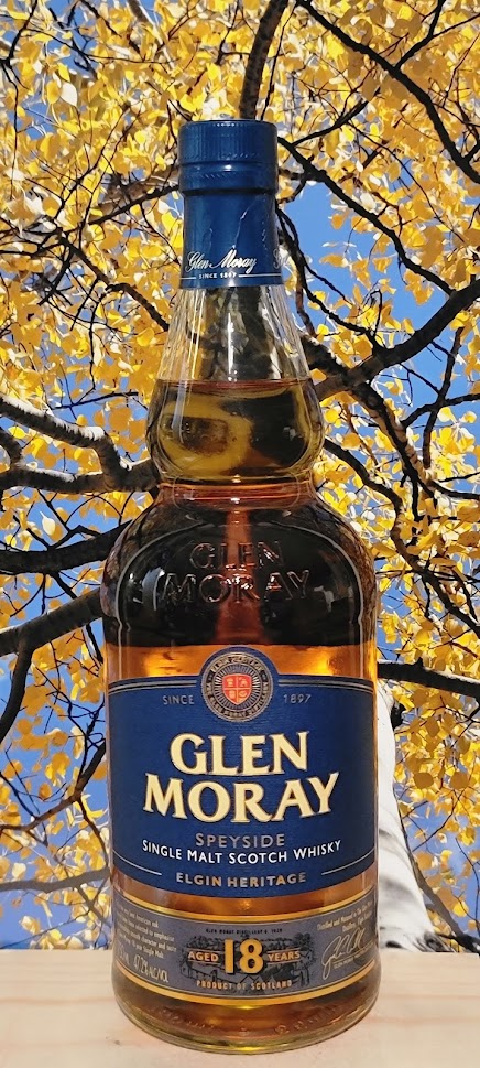 Glen moray 18yr scotch