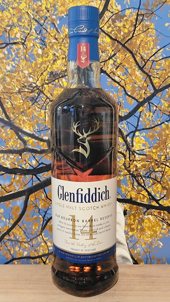 Glenfiddich 14yr scotch