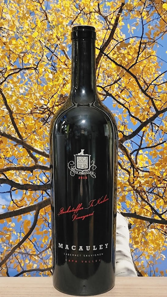 Macauley to kalon beckstoffer cab sauv