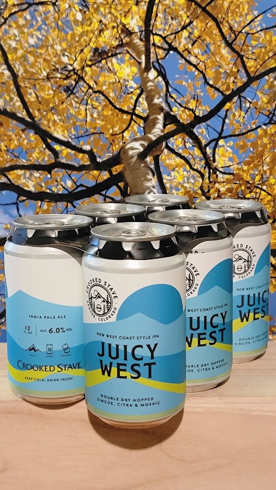 Crooked stave juicy west coast juicy ipa