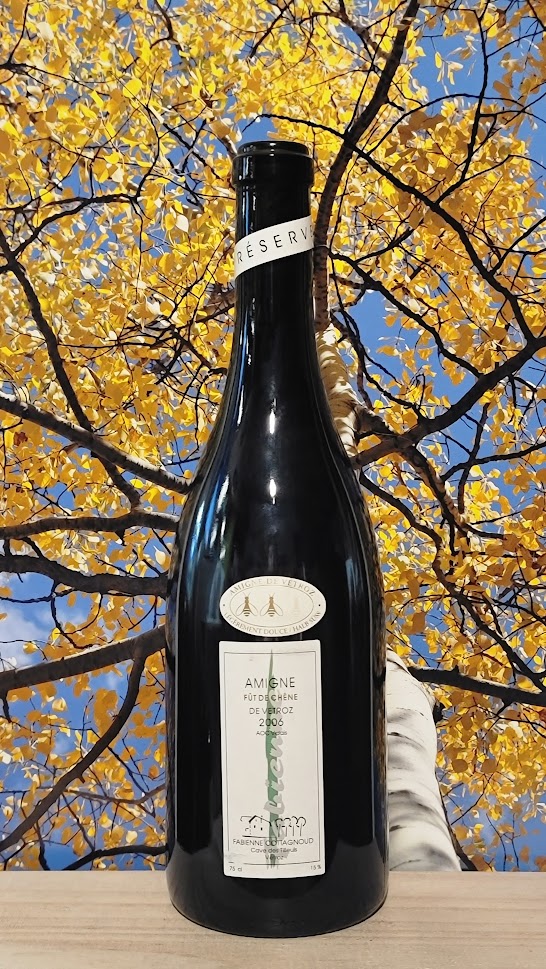 Cave des tilleuis amigne de vetroz grand cru