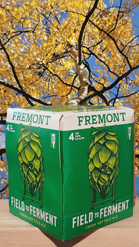 Fremont field to ferment fresh hop pale ale