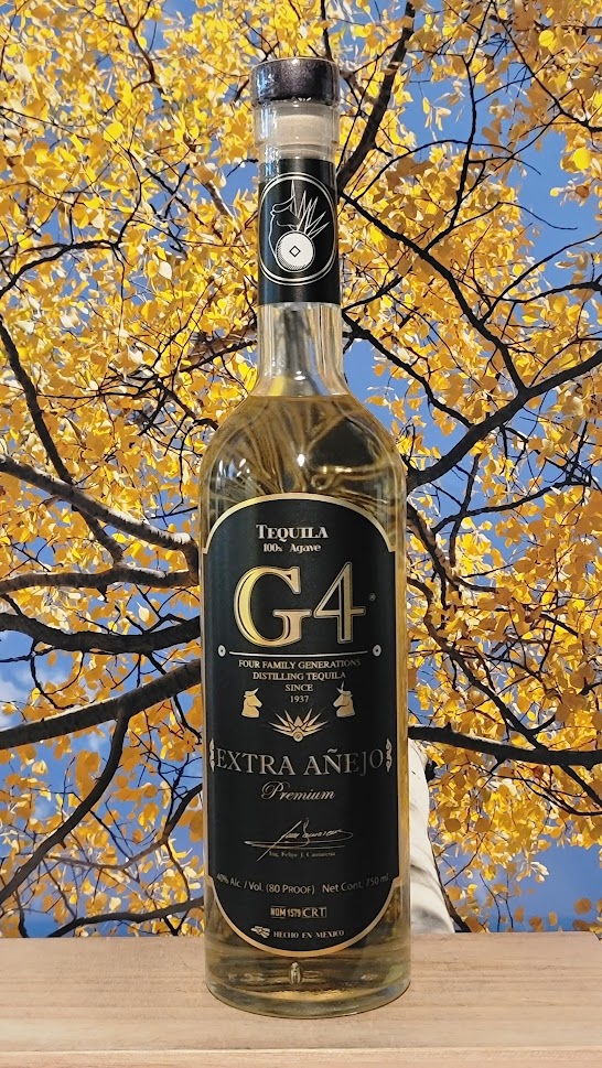 G4 extra anejo tequila – Sovereignty Wines
