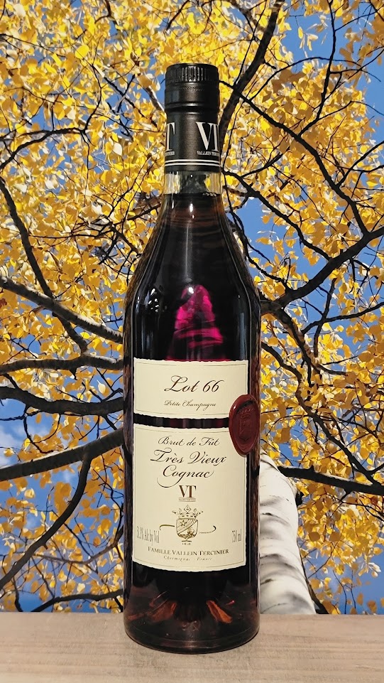 Famille vallein tercinier lot 66 single cask cognac – Sovereignty