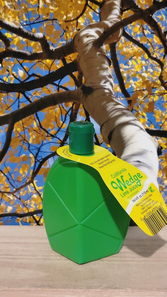 California wedge lime juice