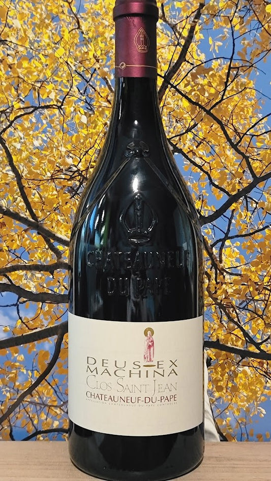 Clos st jean deus ex machina grenache mourvedre neuf du pape