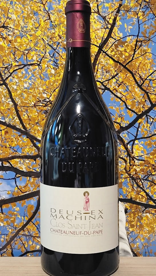 Clos st jean deus ex machina grenache mourvedre neuf du pape