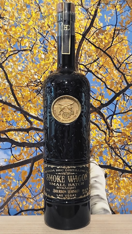 Nevada distilling smoke wagon uncut whiskey