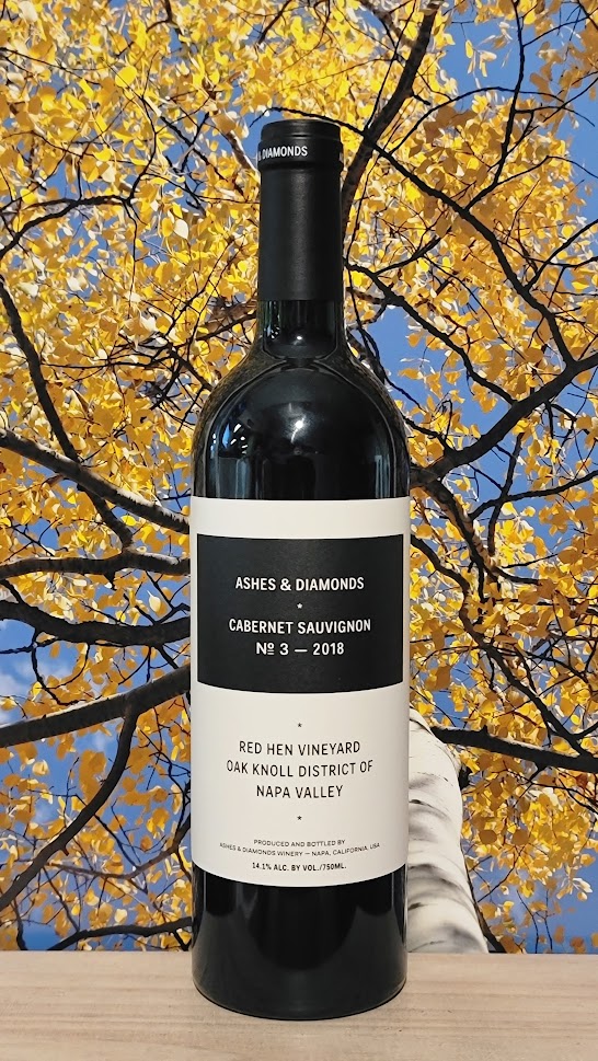 Ashes & diamonds red hen cabernet sauvignon