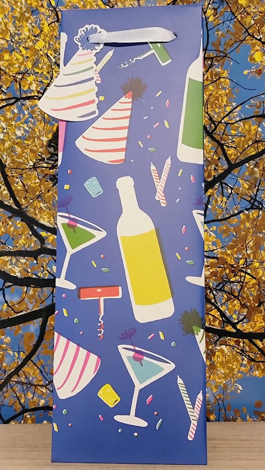 Birthday drink wine bag