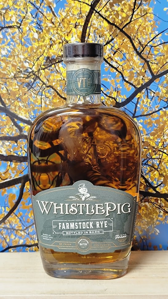 Whistlepig farmstock crop #3 rye whiskey