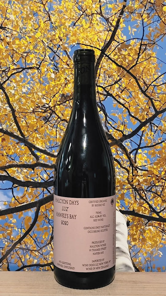 Halcyon days hawke's bay luz syrah