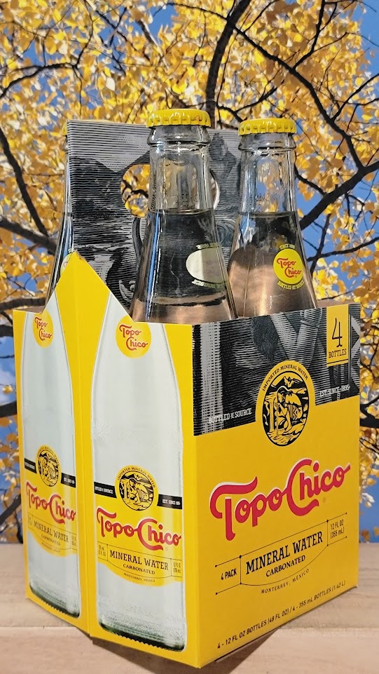 Topo chico mineral water Sovereignty Wines