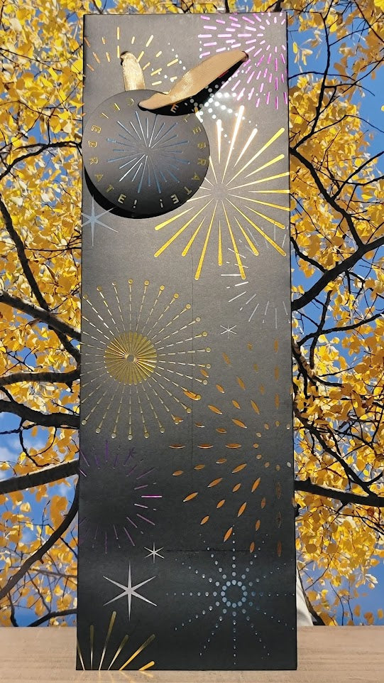 Wine bag - fireworks