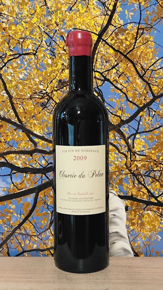 Closerie du pelan francs cotes de bordeaux rouge