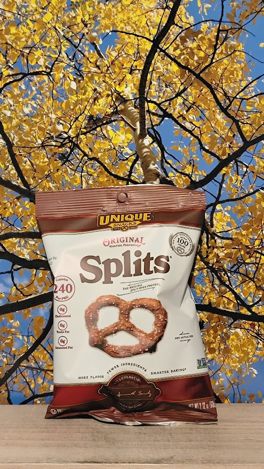 Unique snack pretzel original splits