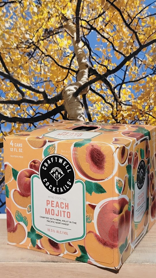 Craftwell cocktails peach mojito