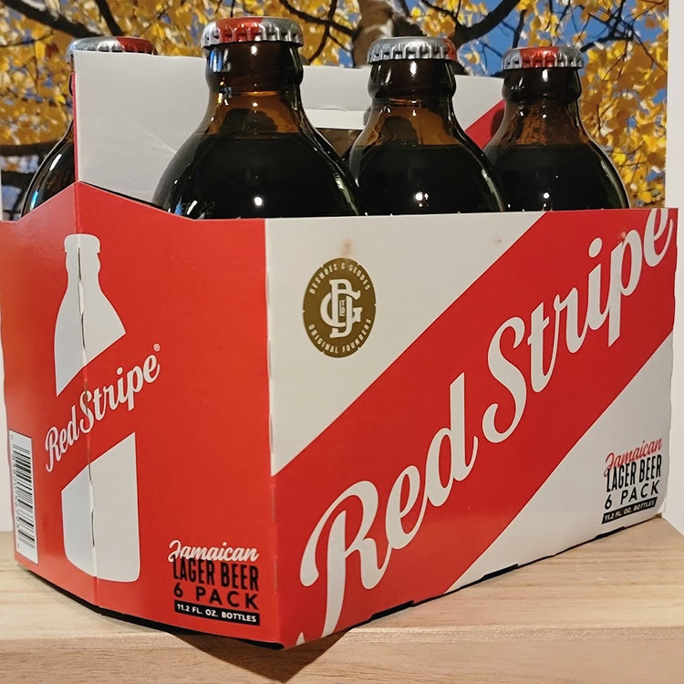 Red stripe lager