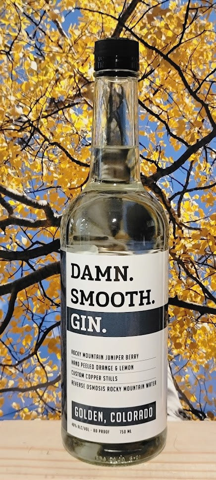 Damn good gin