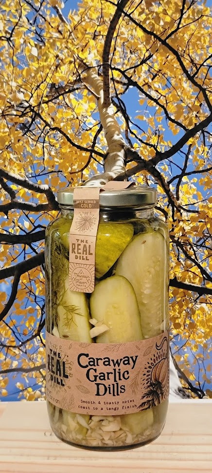 The real dill caraway garlic dills