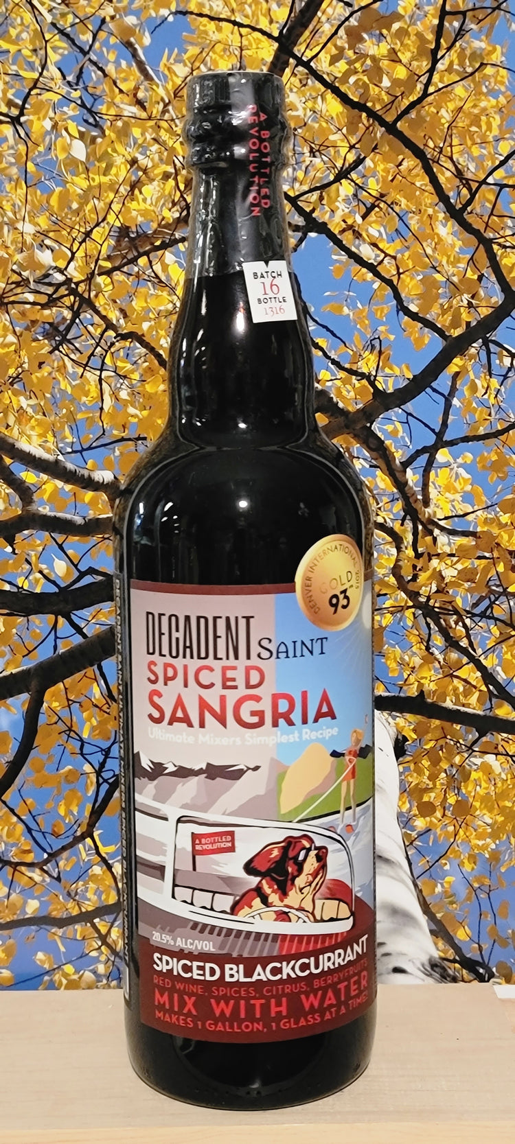 Decadent spiced sangria