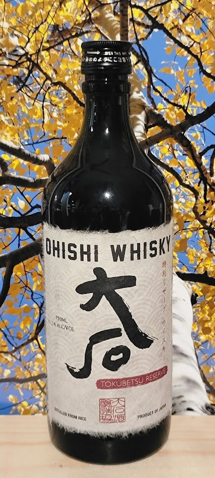 Ohishi tokubetsu reserve whiskey – Sovereignty Wines