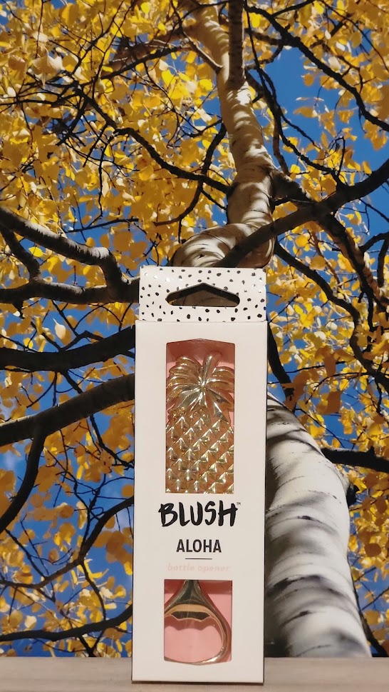 Aloha pineapple bottle opener