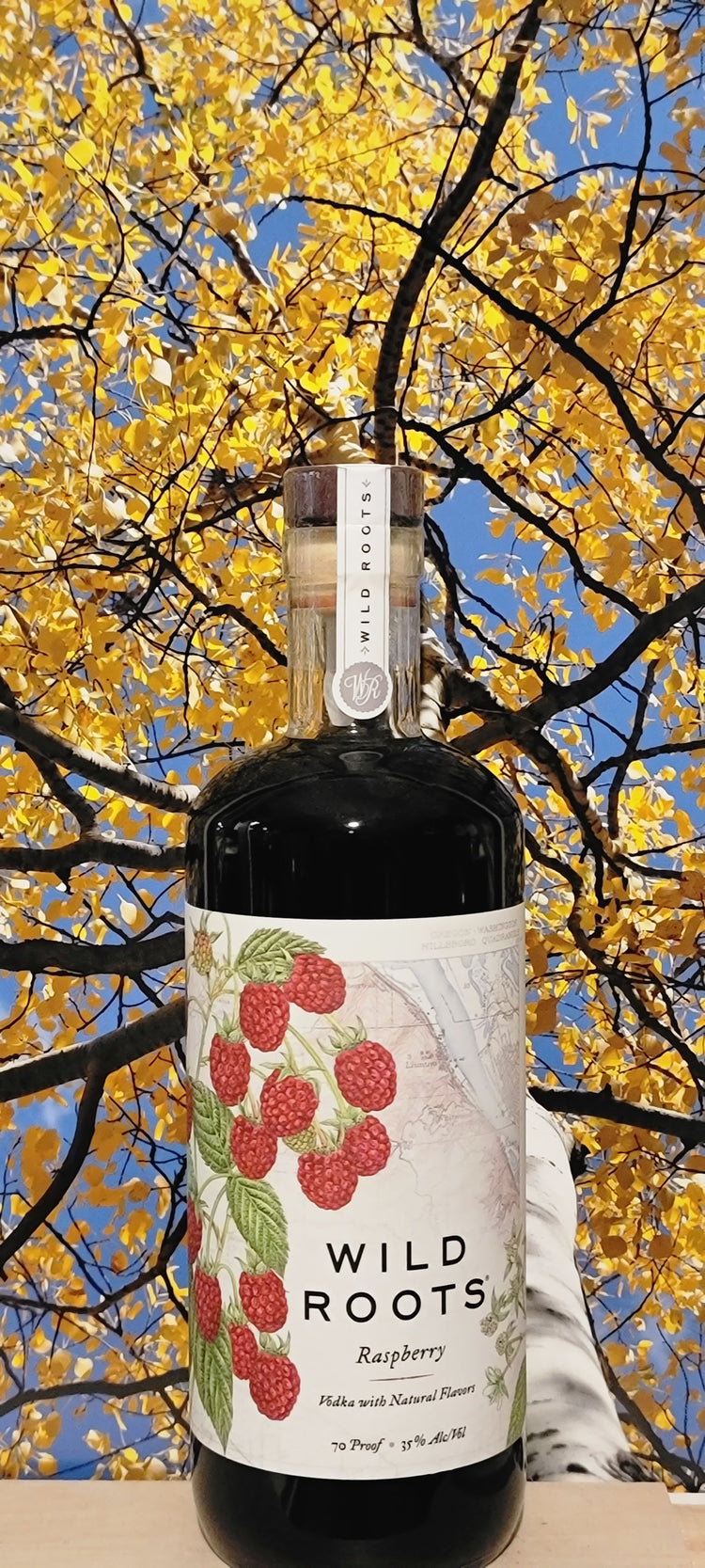 Wild roots raspberry vodka