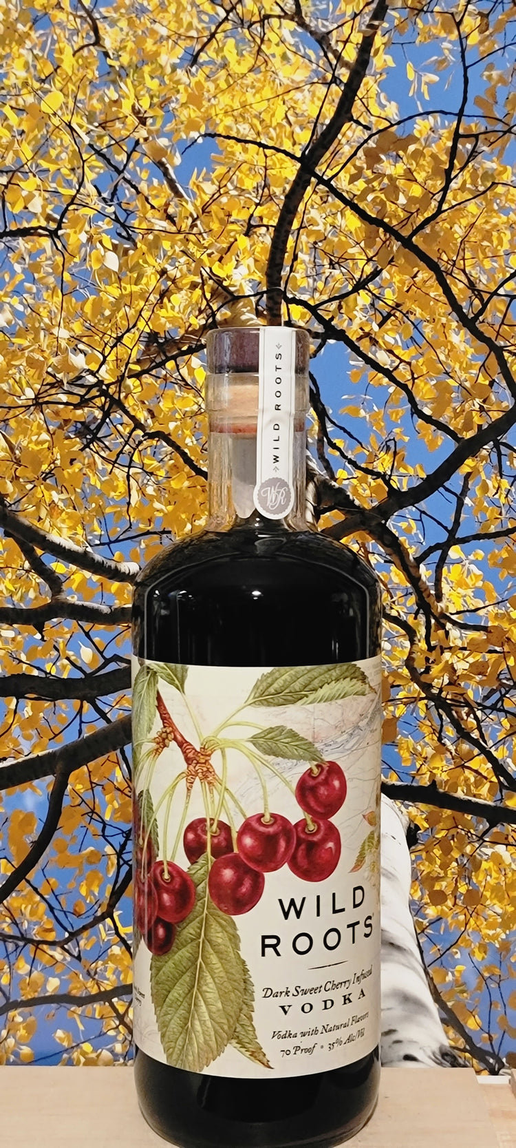 Wild roots dark sweet cherry vodka