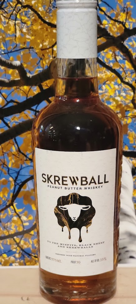 Skrewball peanut butter whiskey
