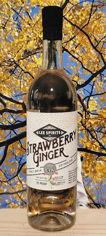 Lee spirits strawberry ginger gin