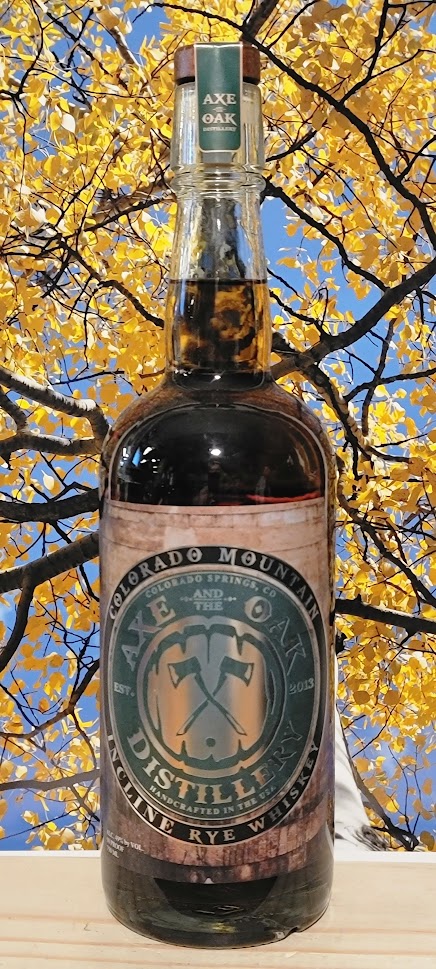 Axe & oak rye whiskey