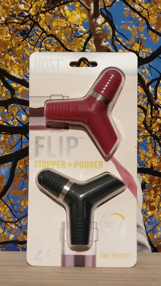 Host flip stop pourer