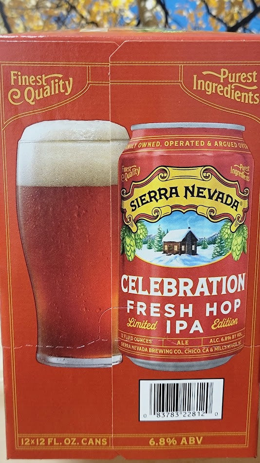 Sierra nevada celebration fresh hop ipa
