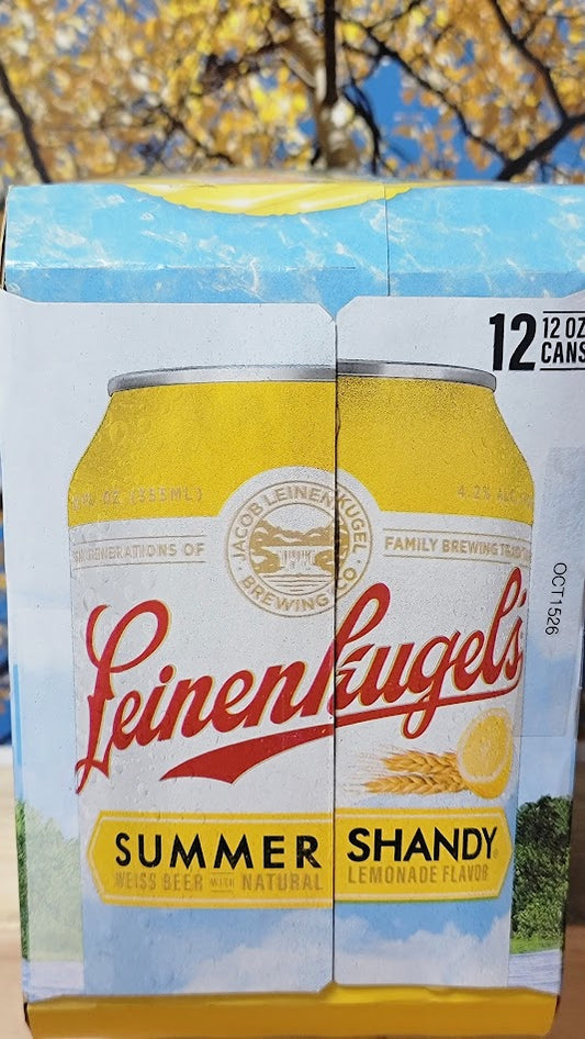 Leinenkugel's cans summer shandy
